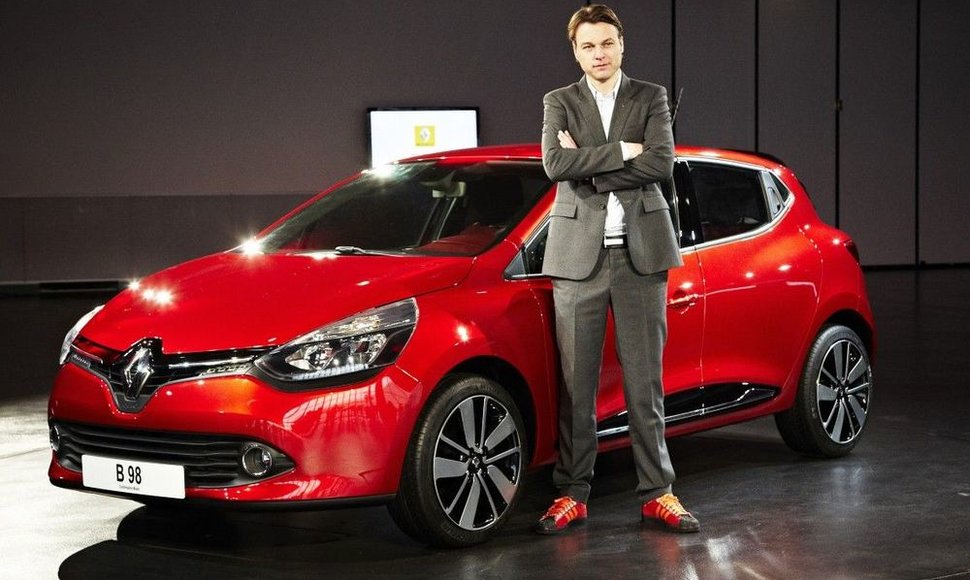 „Renault Clio“ ir jo kūrėjas Laurensas van den Ackeris
