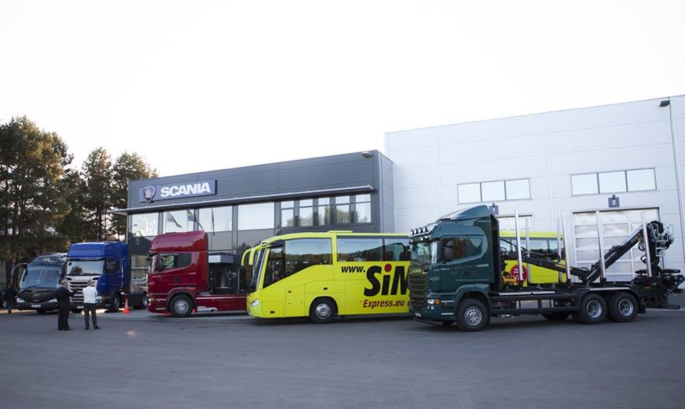 Naujasis „Scania“ centras