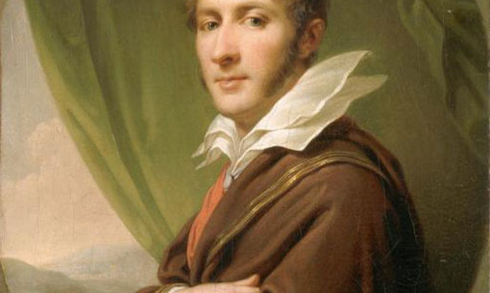 Portrait of Franciszek Sapieha by Johann Baptist Lampi