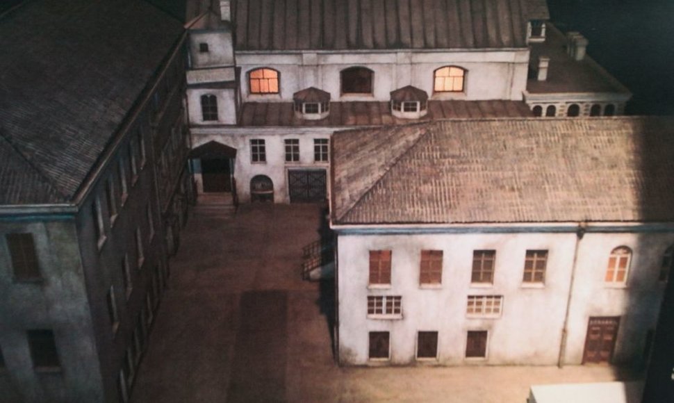 Buvusios Vilniaus Didžiosios sinagogos maketas.