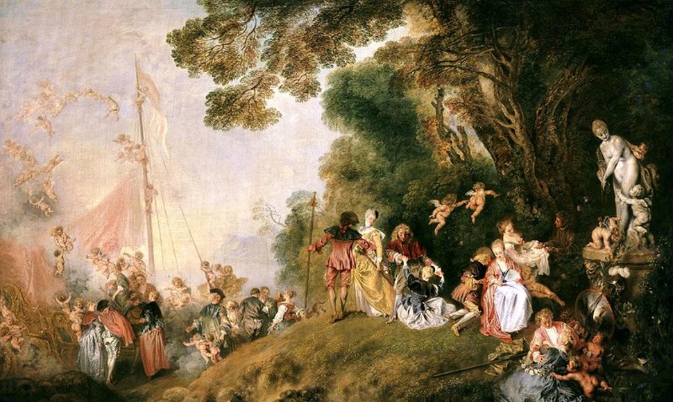 Antoine Watteau, L'imbarco per Citera