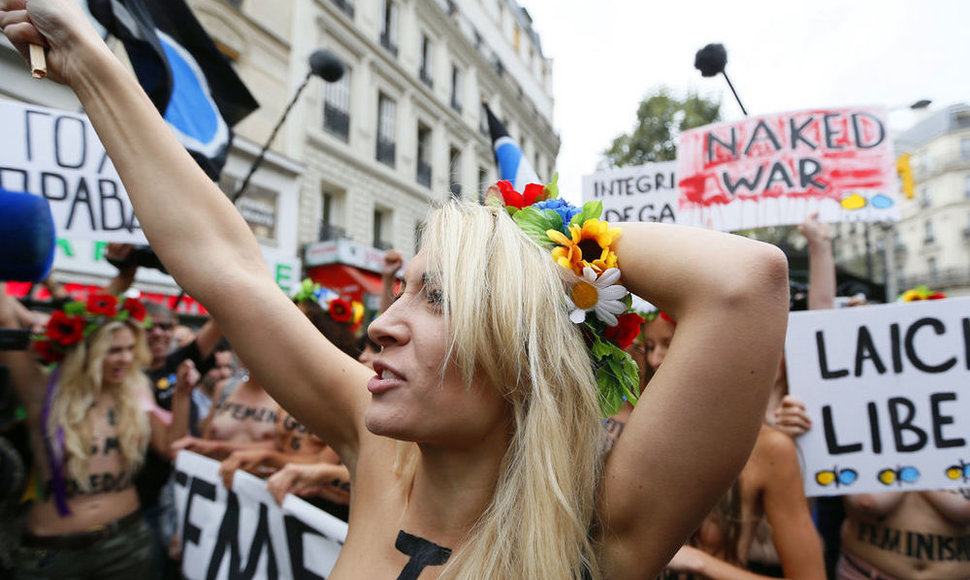 Активистка Femen