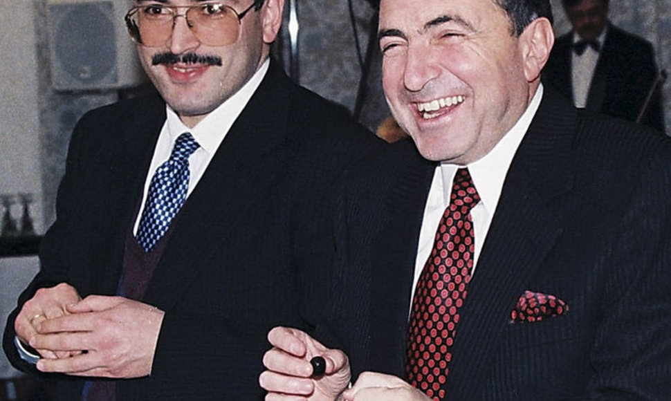 Михаил Ходорковский и Борис Березовский 