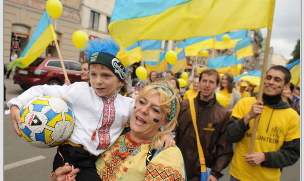 Ukraina laukia dar vienos šventės - šįkart Donecke.