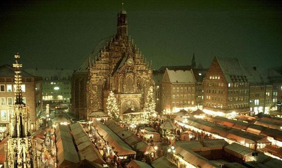 Niurnbergo kalėdinis turgus.