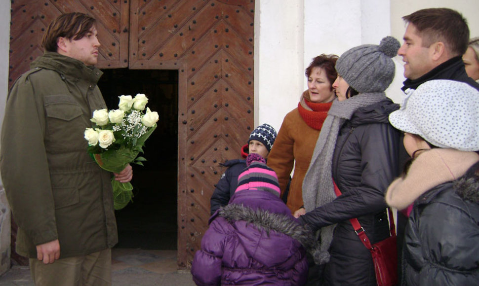 Naujasis Seinų kunigas Petras Gucevicius