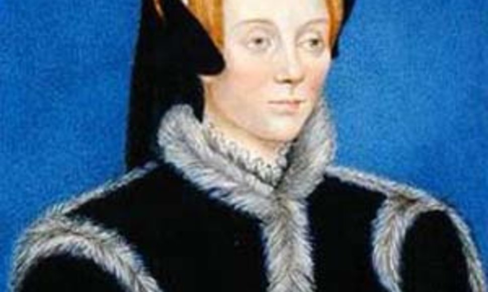 Suffolko kunigaikštienė Katherine Willoughby Suffolk pora metų praleido Kražiuose.