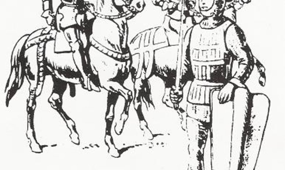 XIV a. lietuvių karių elitas
