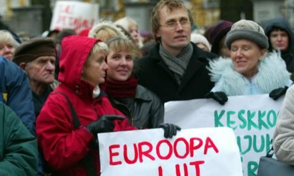 Забастовки в Эстонии