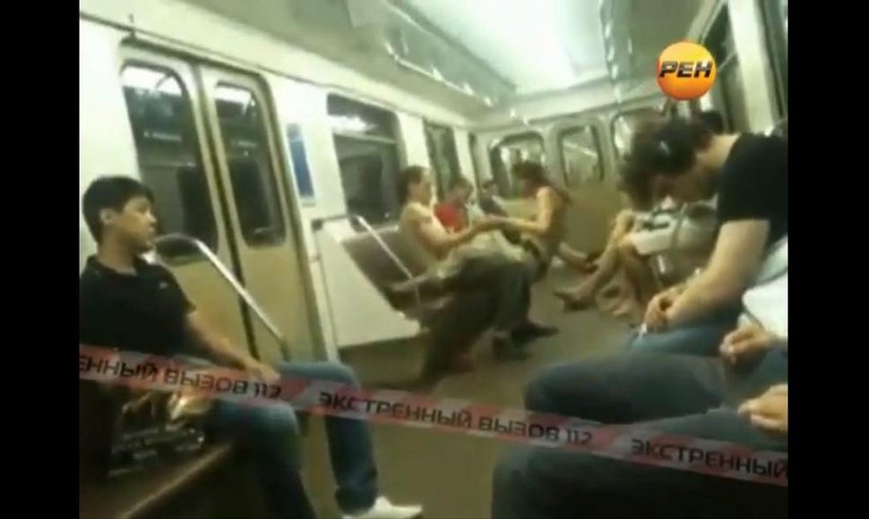 В московском метро - Порно онлайн