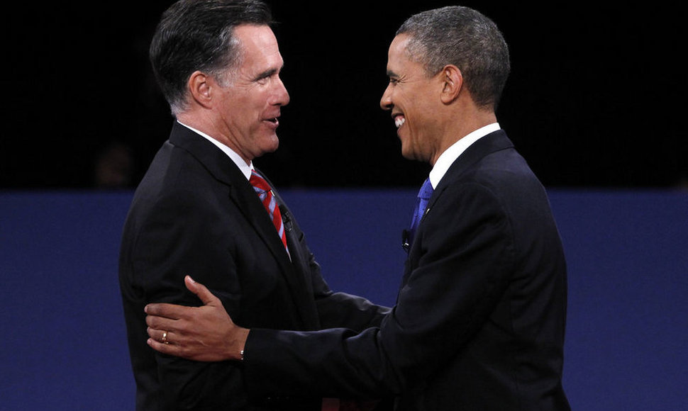 М. Ромни и Б. Обама