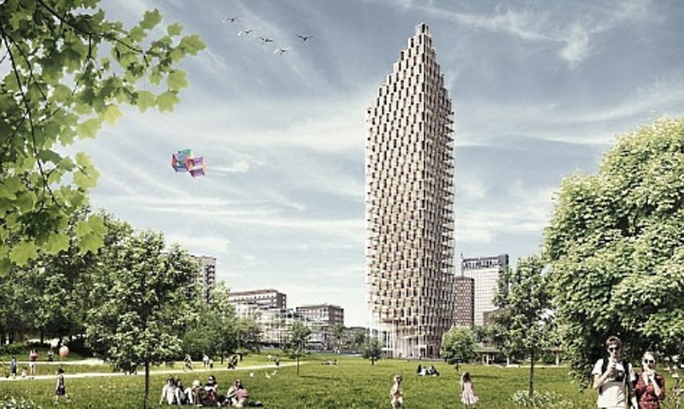 В Швеции построят самый высокий деревянный небоскреб