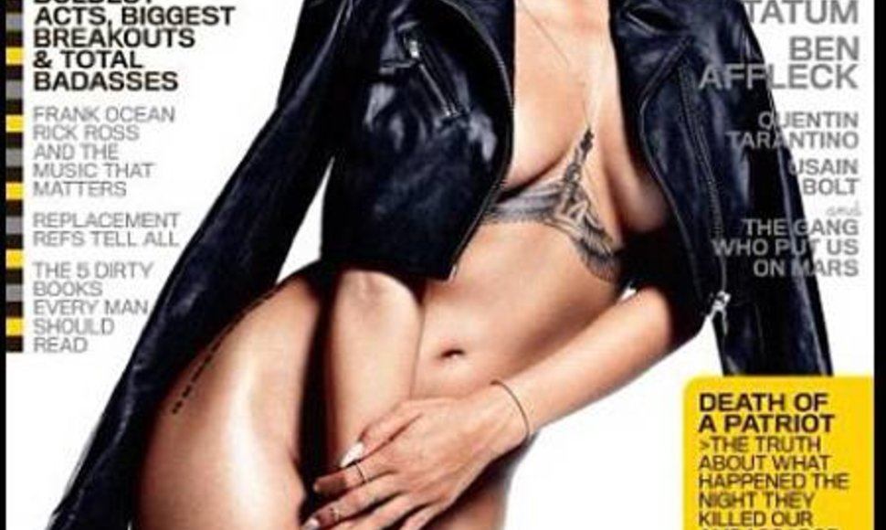 Rihanna ant žurnalo „GQ“ viršelio 