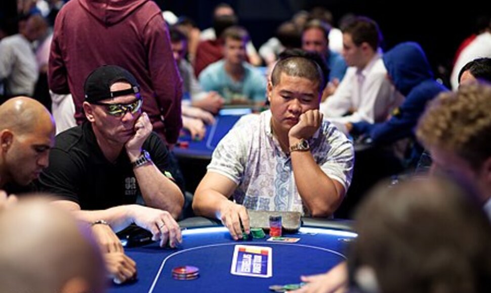 PokerStarsBlog.com nuotr. / Ričardas Vymeris (kairiau)