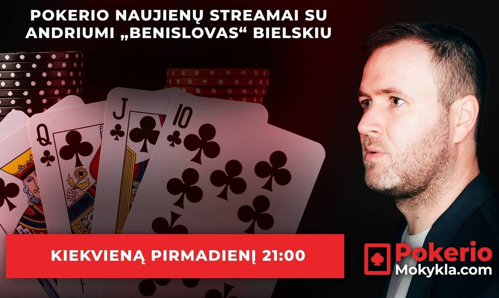 Pokerio naujienos su Andriumi Bielskiu