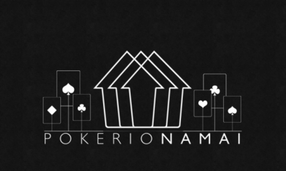 Sportinio pokerio klubo "Pokerio Namai" logotipas