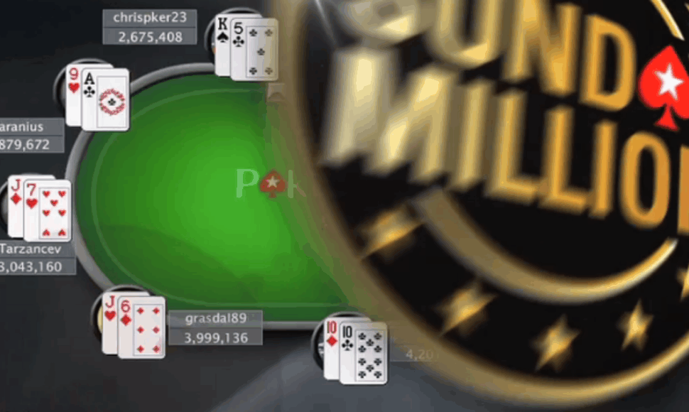 "Sunday Million" vaizdo apžvalga / PokerStars.tv nuotr.