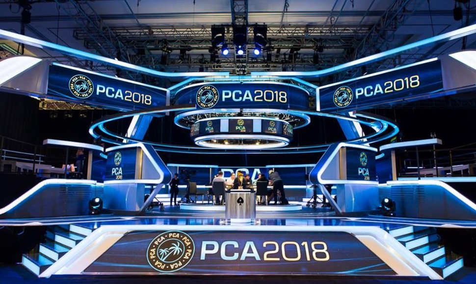 PCA 2018 TV stalas / organizatorių nuotr.
