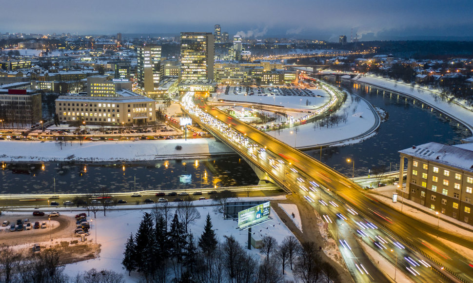 Prieššventinės eismo spūstys sostinėje