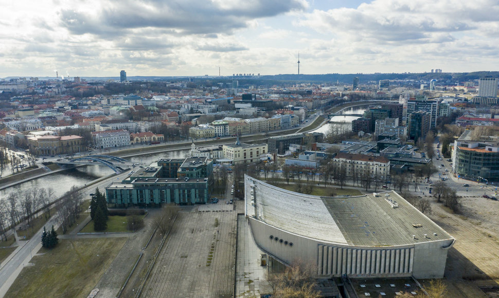 Vilniaus koncertų ir sporto rūmai – pastatas sostinės centre