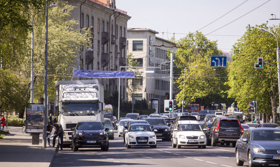 Avarija A.Goštauto gatvėje