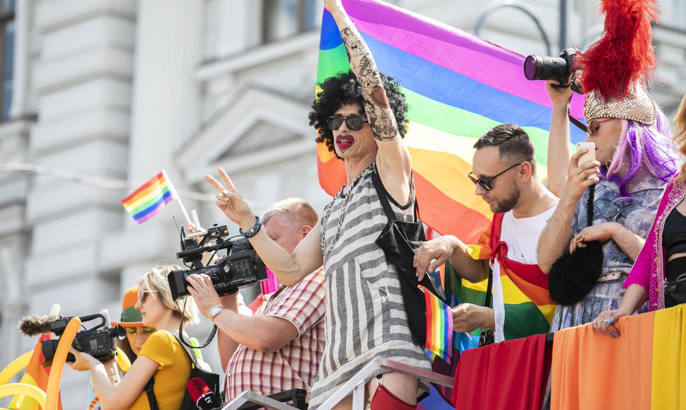 Žinomi žmonės „Baltic Pride“ 2019 eitynėse