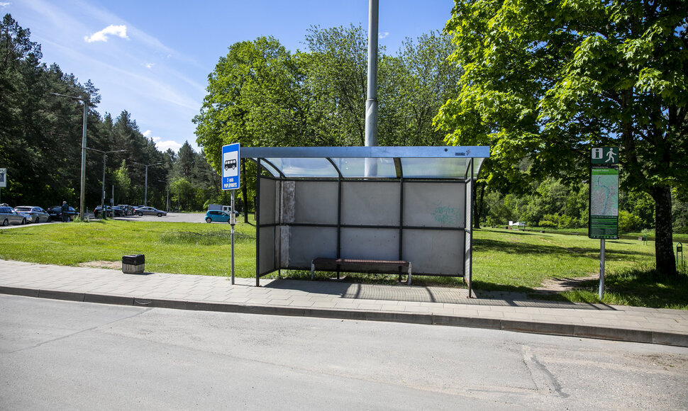 Stotelė prie II-ojo Valakampių paplūdimio
