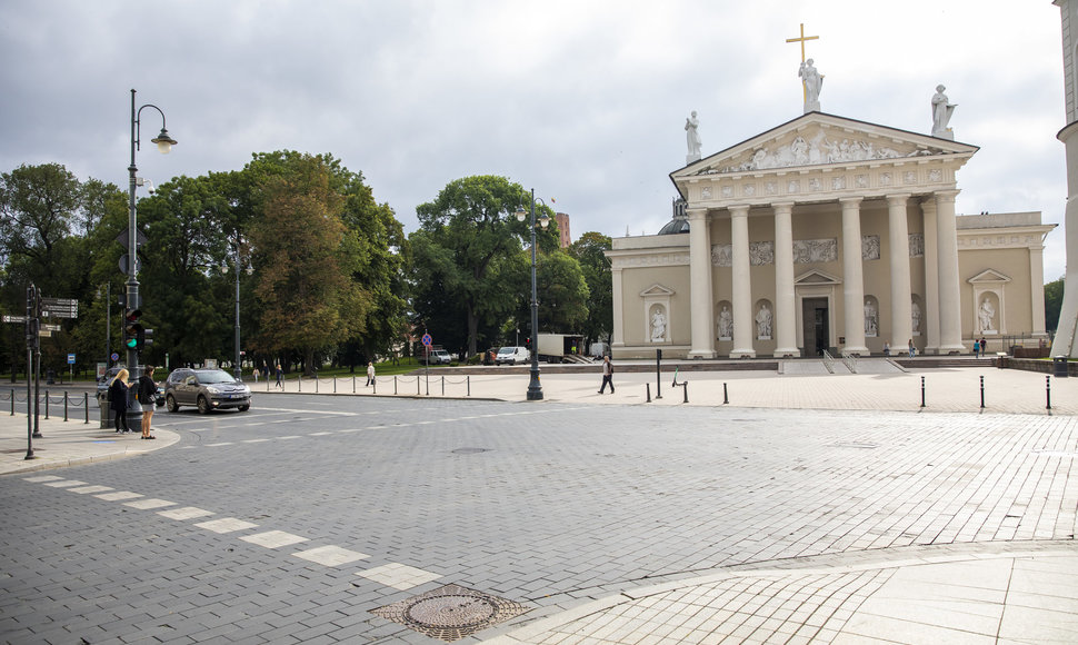 Senamiestyje ir centre prioritetas skiriamas pėstiesiems ir dviratininkams