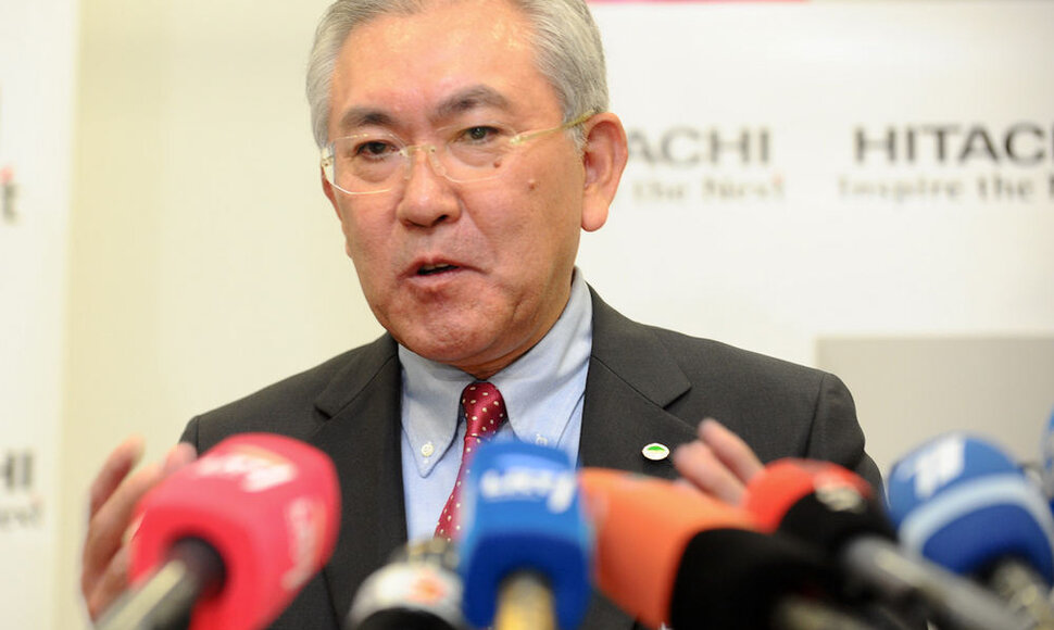 „Hitachi“ viceprezidentas Masaharu Hanyu