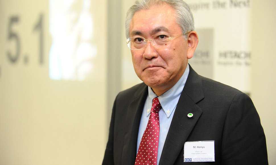 „Hitachi“ viceprezidentas Masaharu Hanyu
