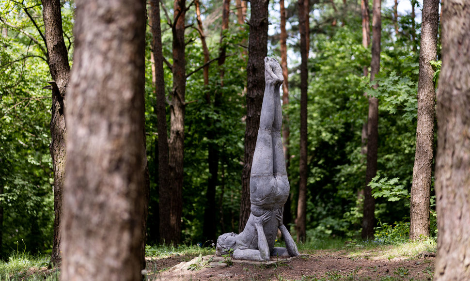 M. Saukos skulptūrų parkas Viršuliškėse