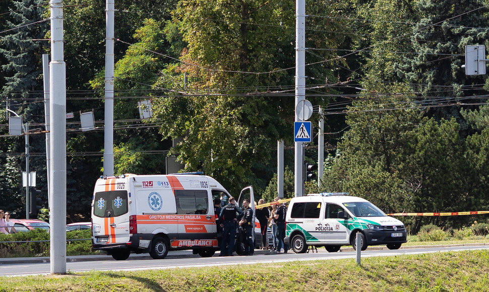 Vilniaus centre penktadienį įvyko dujų nuotėkis Žygimantų gatvėje esančioje statybvietėje