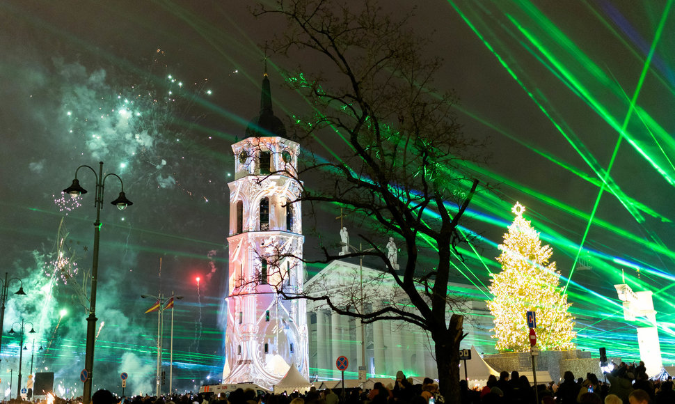 Vilnius sutinka 2024-uosius metus