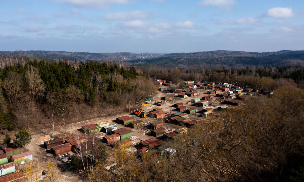 Metaliniai garažai S.Batoro gatvėje