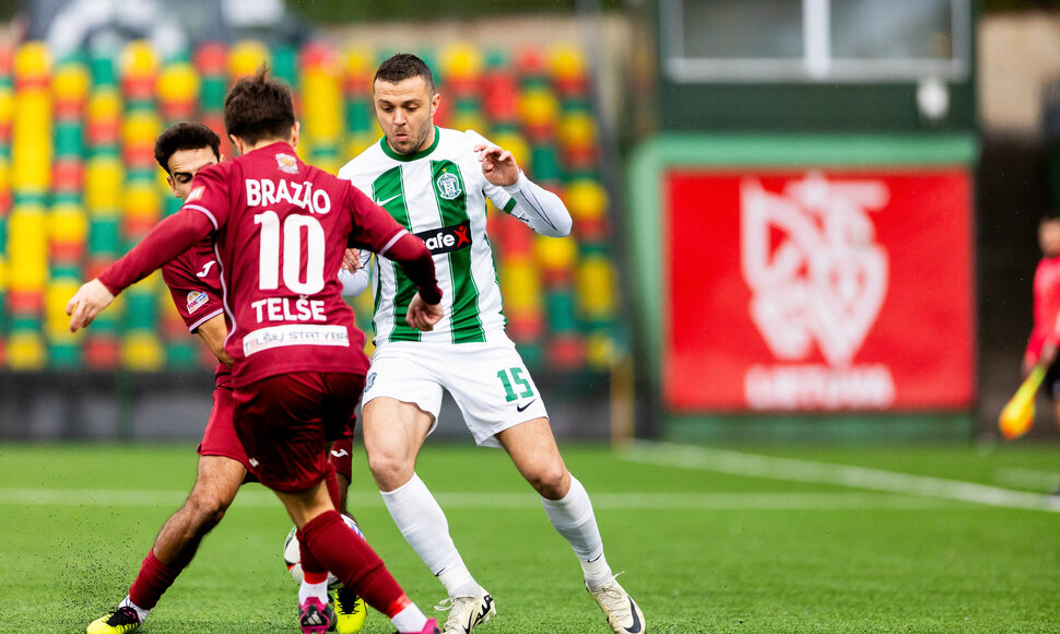 A lygos rungtynės: Vilniaus &bdquo;Žalgiris&ldquo; &ndash; Tel&scaron;ių &bdquo;Džiugas&ldquo;.