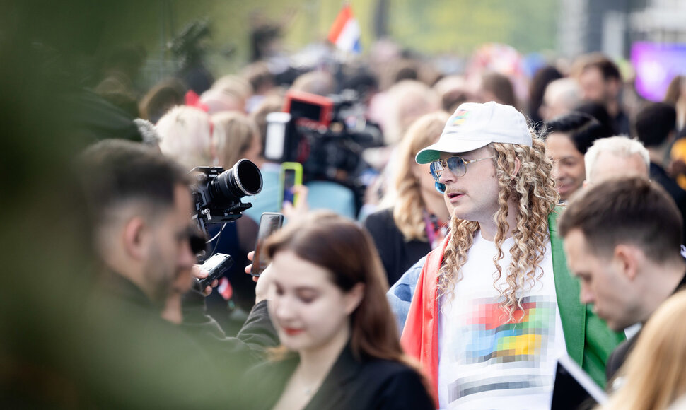 &bdquo;Eurovizijos&ldquo; dalyviai žengė turkio spalvos kilimu