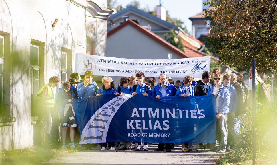 &bdquo;Atminties kelio&ldquo; eisena į Panerius