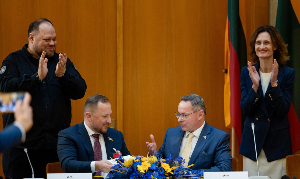 Ruslanas Stefančukas, Pavlo Sushko, Žygimantas Pavilionis, Viktorija Čmilytė-Nielsen