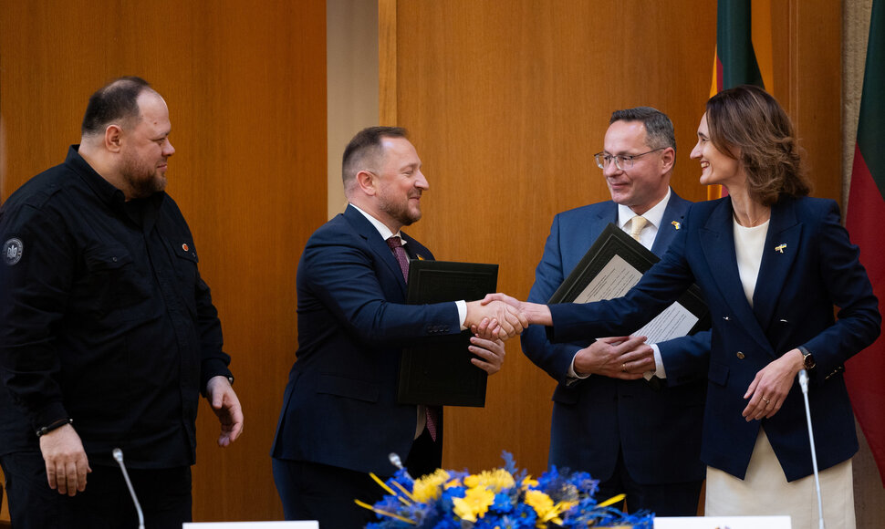 Ruslanas Stefančukas, Pavlo Sushko, Žygimantas Pavilionis, Viktorija Čmilytė-Nielsen