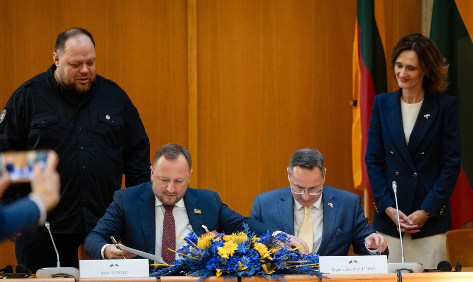 Ruslanas Stefančukas, Pavlo Sushko, Žygimantas Pavilionis, Viktorija Čmilytė-Nielsen