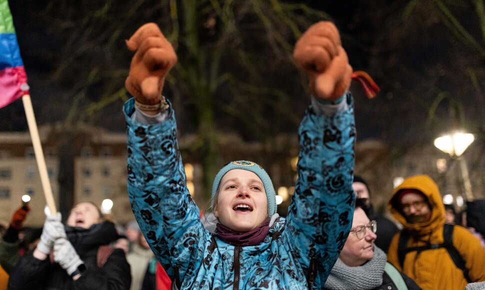 Protestas &bdquo;De&scaron;imt minučių tylos&ldquo;