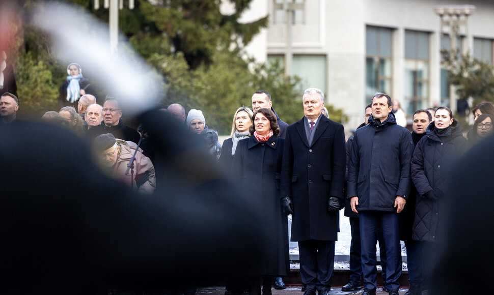 Diana Nausėdienė, Gitanas Nausėda, Gintautas Paluckas