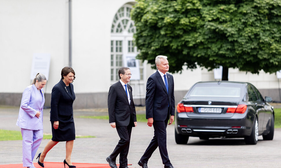 Michal Herzog, Diana Nausėdienė, Isaakas Hercogas, Gitanas Nausėda