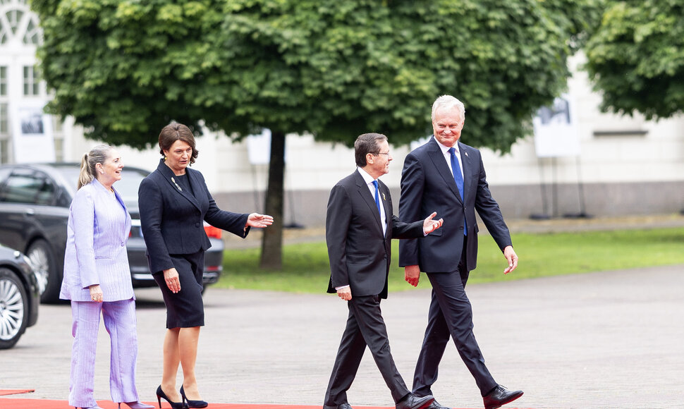 Michal Herzog, Diana Nausėdienė, Isaakas Hercogas, Gitanas Nausėda