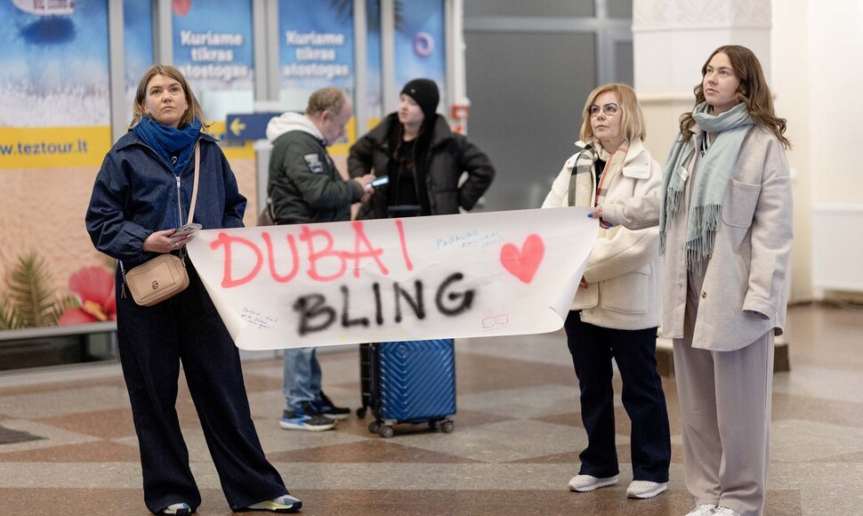 Vilniuje nusileido lėktuvas i&scaron; Dubajaus