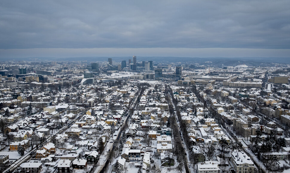 &Scaron;alčio sukaustytas Vilnius