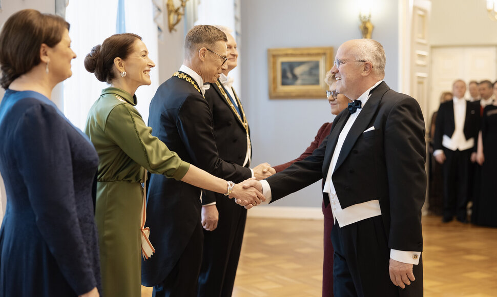 Lietuvos pirmosios poros rengiama valstybinė vakarienė Suomijos pirmosios poros garbei