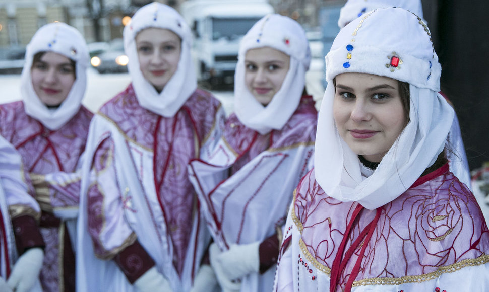 Rusų bendruomenė švenčia Šv. Kalėdas