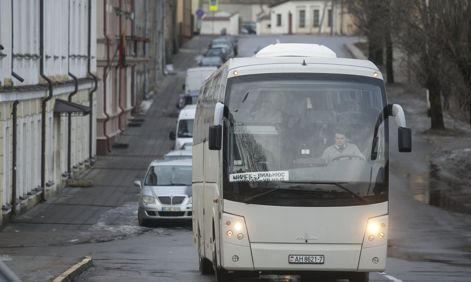 Autobusas Minskas-Vilnius