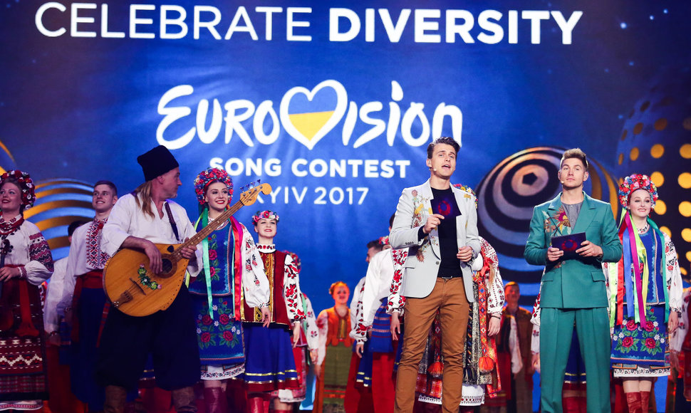 Antrojo „Eurovizijos“ pusfinalio akimirka